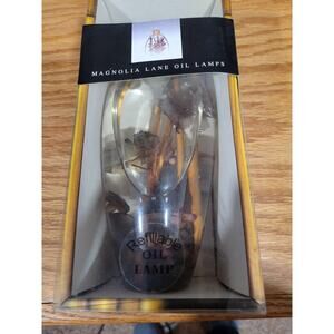 Magnolia Lane Decoration Refillable Oil Lamp BRAND NEW NEVER OPENED